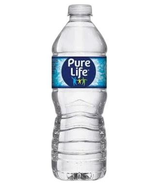 Pure Life bottled water